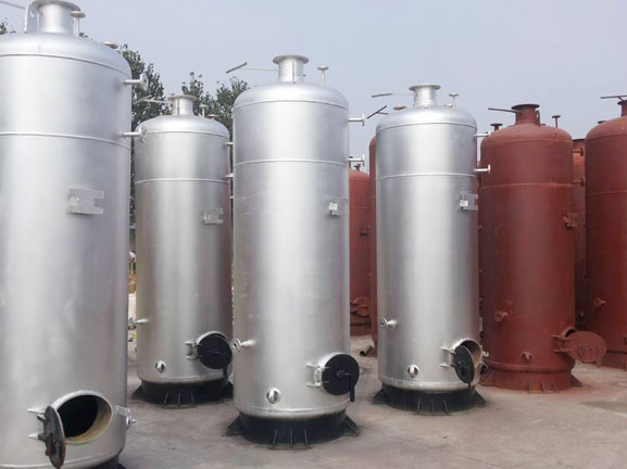 vertical wood hot water boiler
