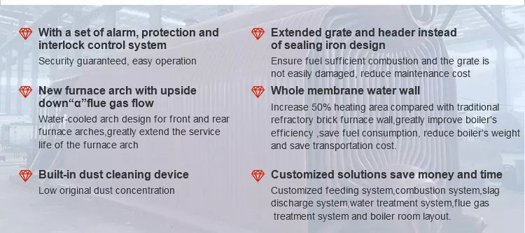 advantages of water tube biomass boiler