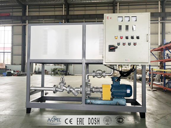 reactor use hot oil boiler