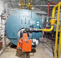 6Ton 6000kg Natural Gas Fired Steam Boiler Operates for 7 Years