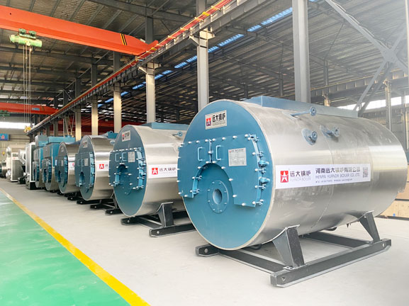 1.5ton steam corrugated furnace boiler