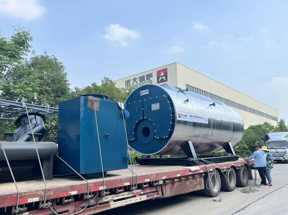 6ton corrugated furnace gas boiler