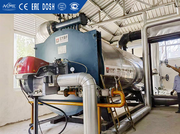 diesel gas fired thermal oil boiler