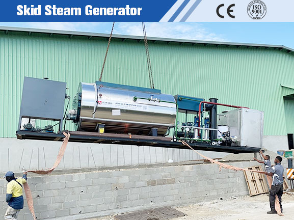 skid mounted gas oil steam generators