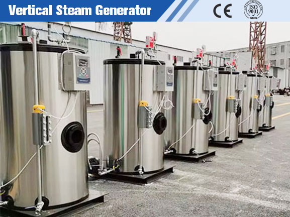 vertical gas oil fired steam generator