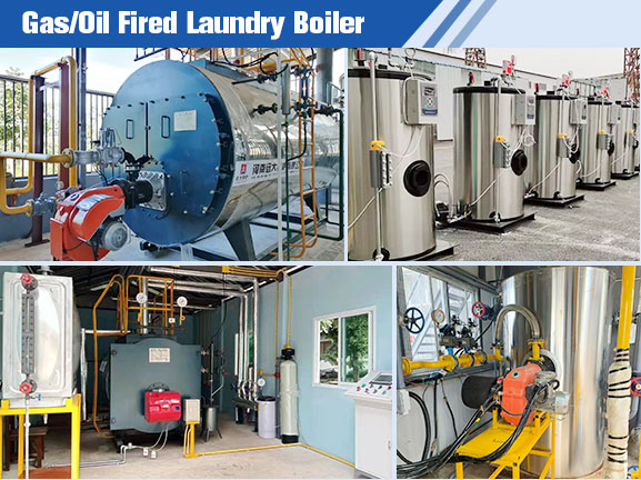 diesel gas fired boiler for laundry
