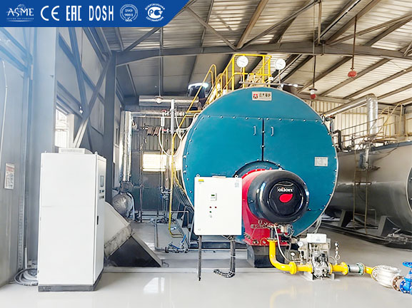 4 ton gas fired steam boiler