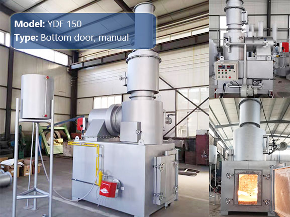 150kg ce certification medical incinerator