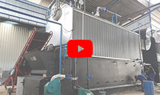 SZL Chain Grate Biomass Water Tube Boiler
