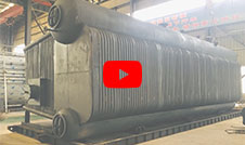 SZS D-Type Packaged Water Tube Gas Oil Fired Boiler