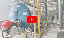 WNS Horizontal Fire Tube Oil Gas Boiler 4 Ton Project