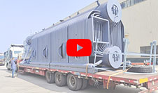 SZW Reciprocating Grate Biomass Water Tube Boiler