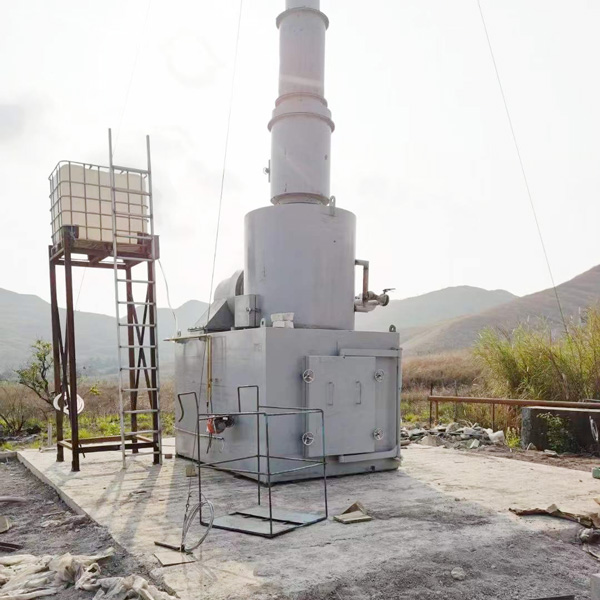 YDF 200 kg Incinerator for Medical Waste Treatment In Botswana