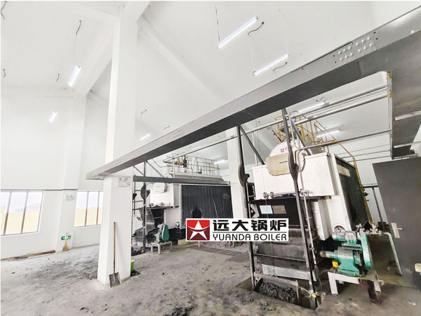 2 sets 1.4mw Coal Fired Chain Grate Hot Water Boiler for Heating